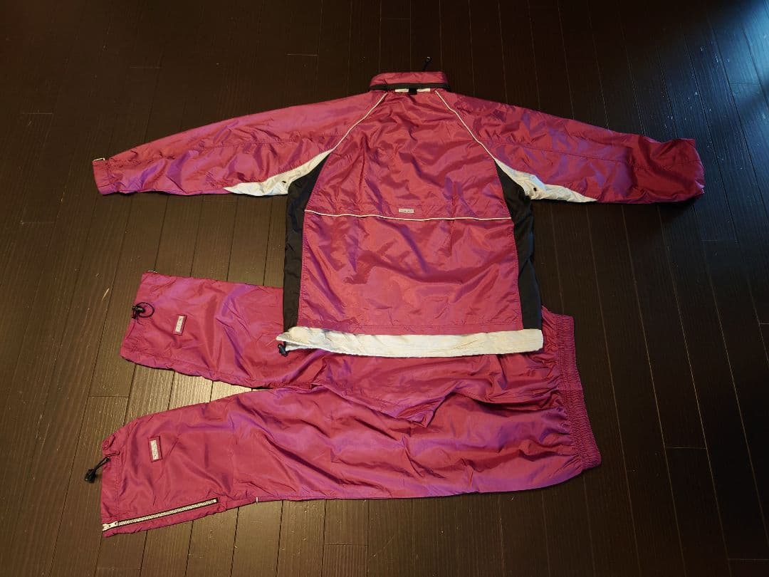 90's-00's Recorder ASICS セットアップ Ｏ 未使用品