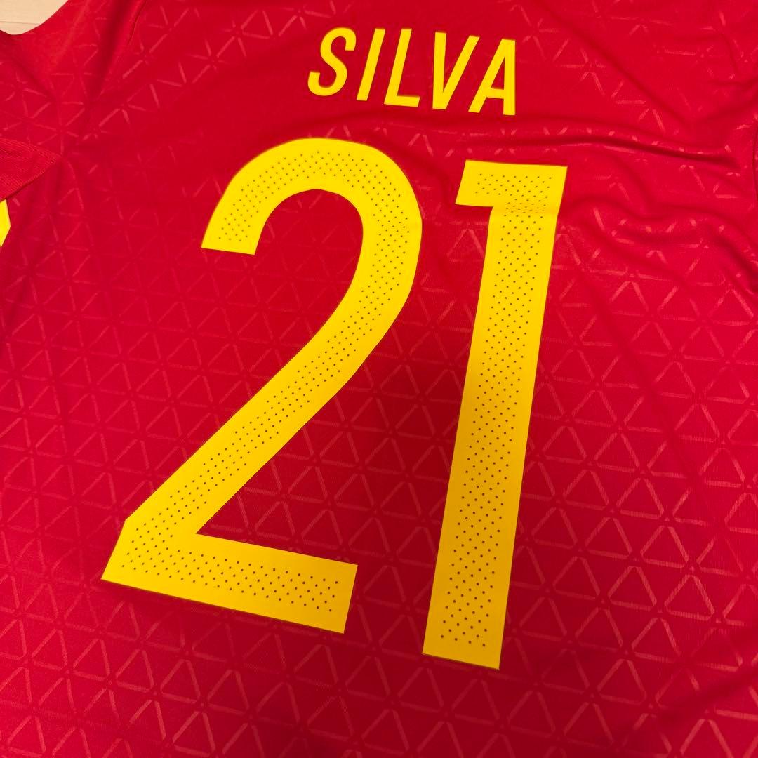 スペイン代表　ダビド・シルバ　2012 EURO 優勝記念ユニフォーム　21