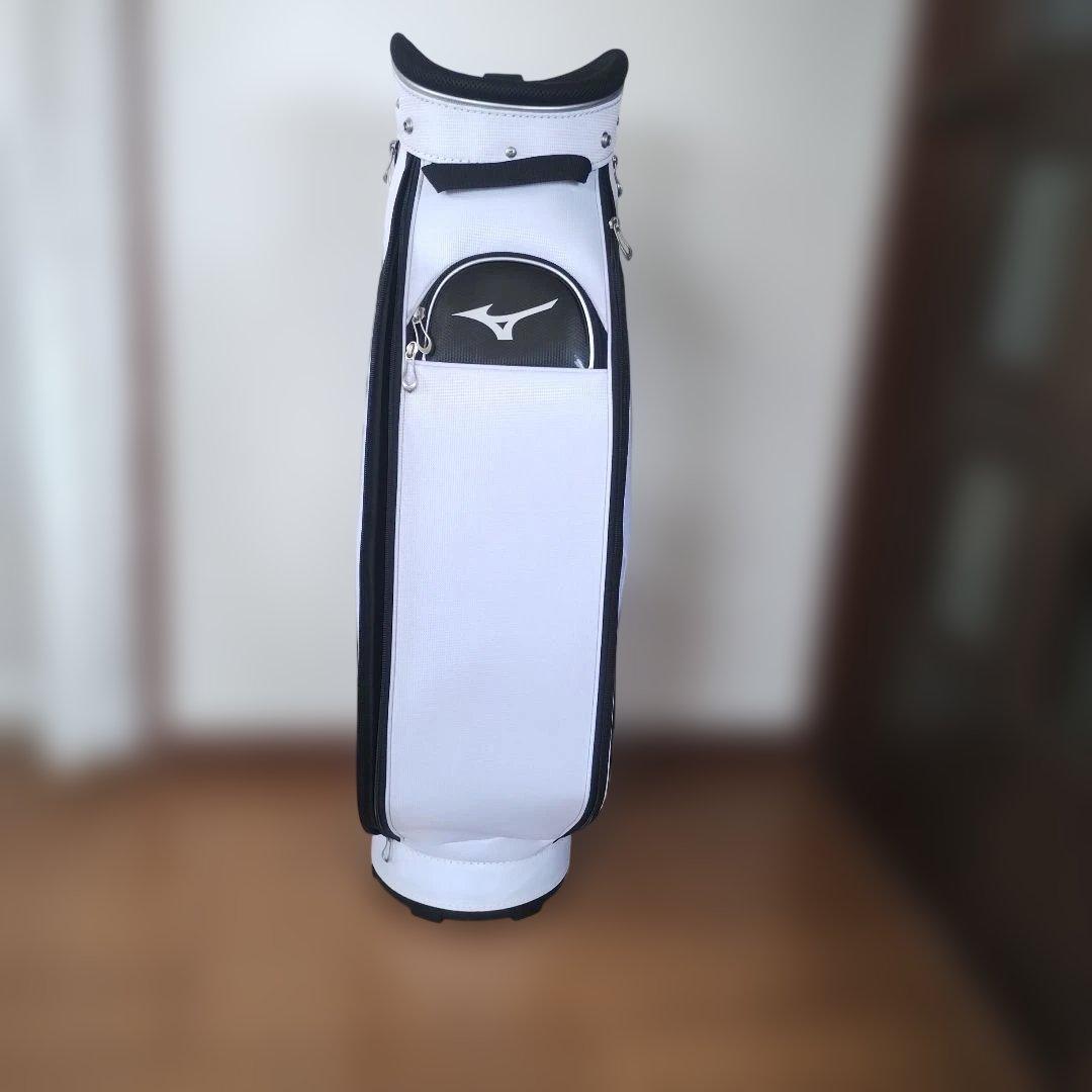 Mizuno ゴルフバッグ・キャディバッグ ホワイト/ブラック