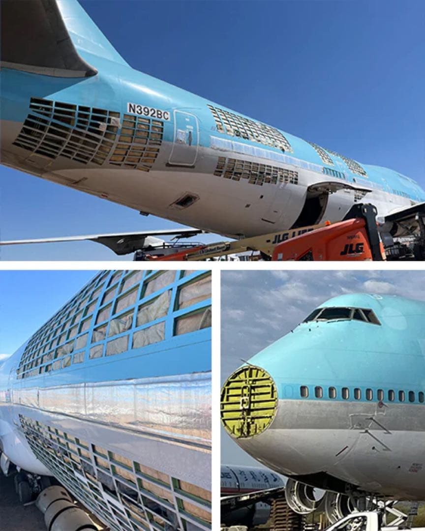大韓航空 Planetags B747-400 0727誕生日番号