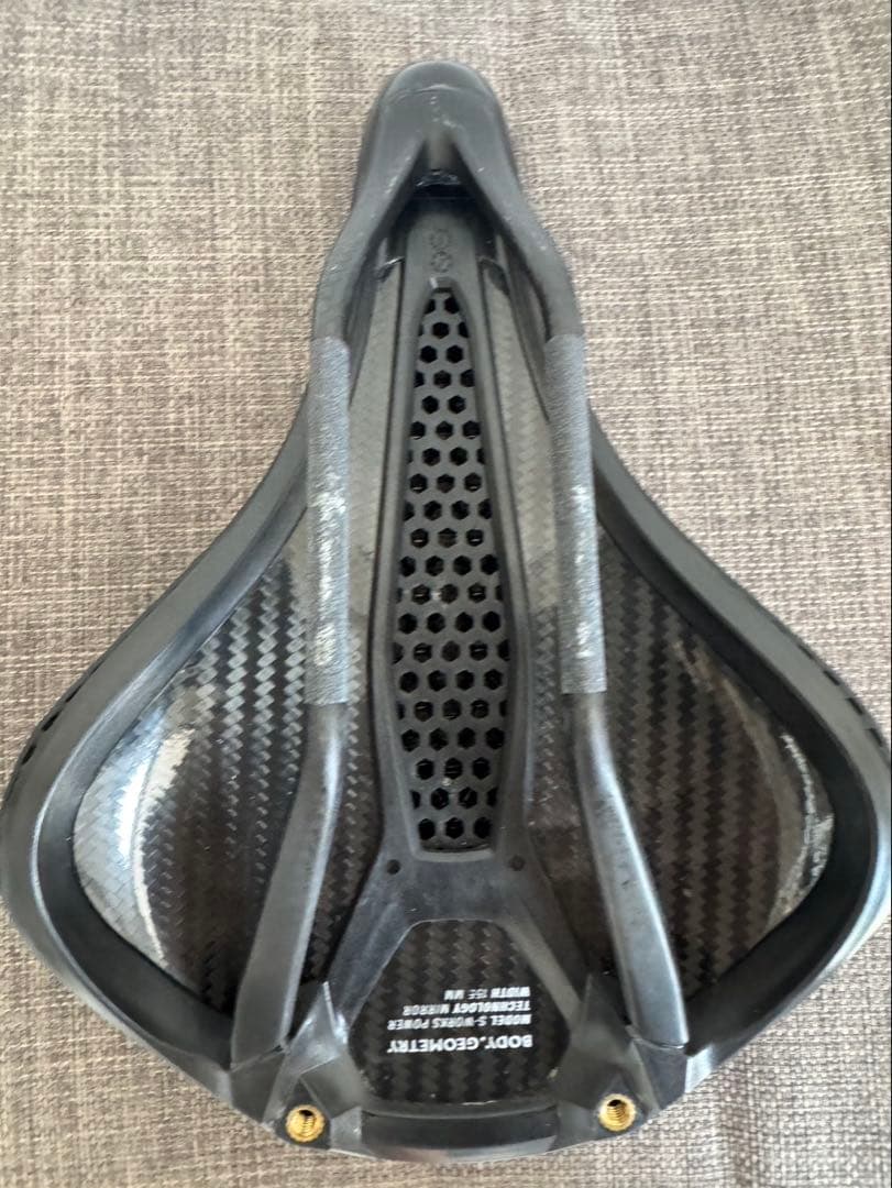 パーツ S-WORKS POWER WITH MIRROR SADDLE 155mm