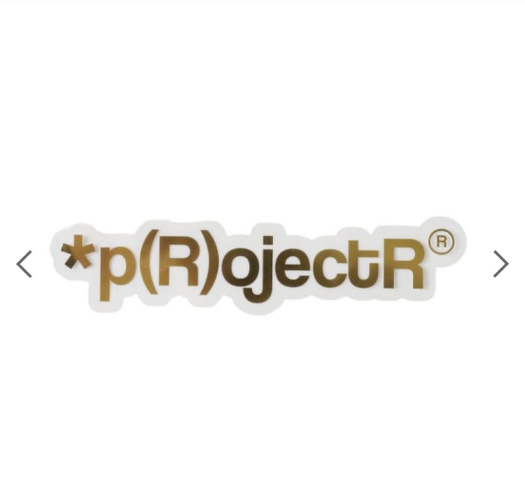 *p(R)ojectR® ブラック Tシャツ L Gold Pack