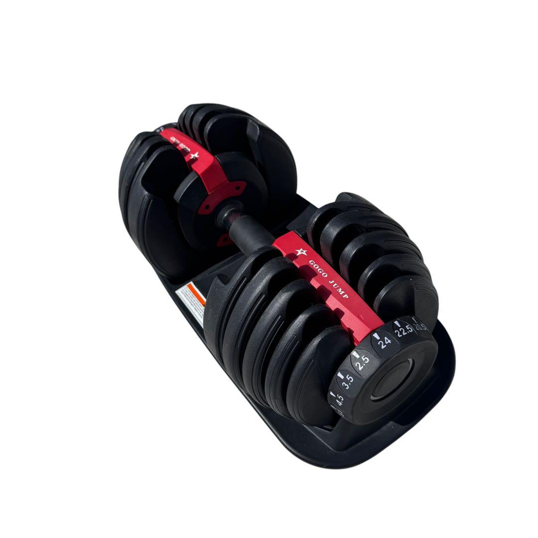 ①go go jump 可変式ダンベル 24kg 片方 両方購入限定