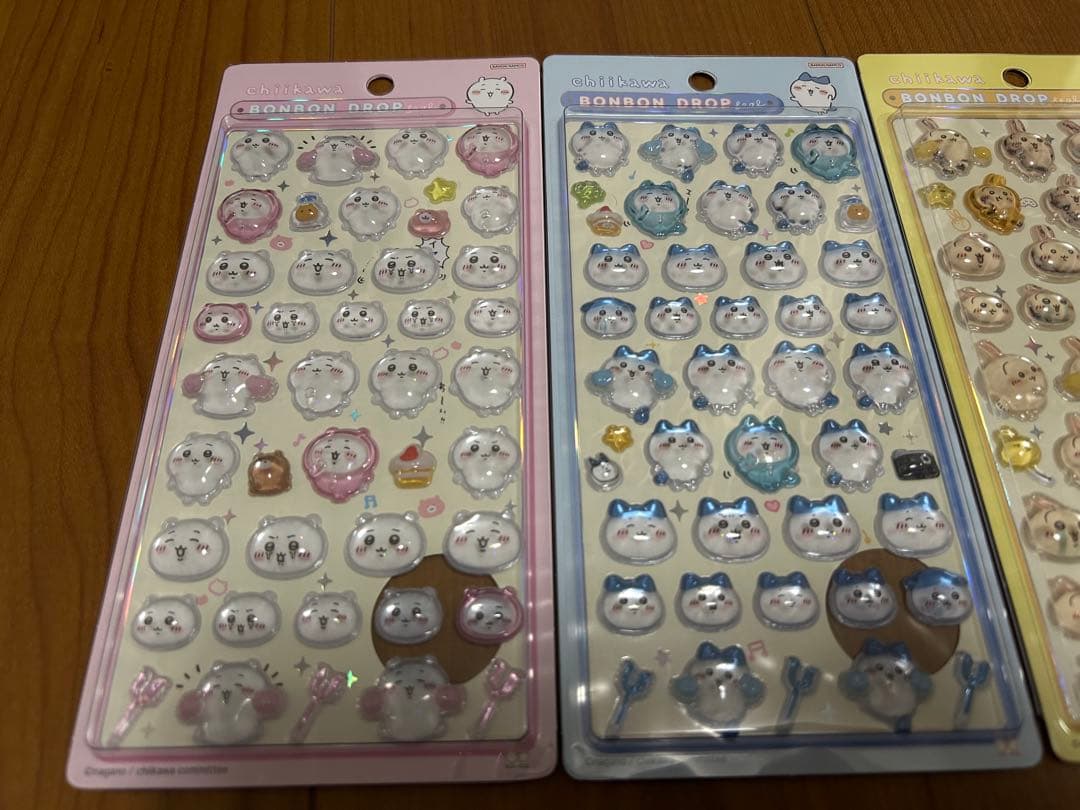 ちいかわ ボンボンドロップシール ちいかわ ハチワレ うさぎ 第一弾