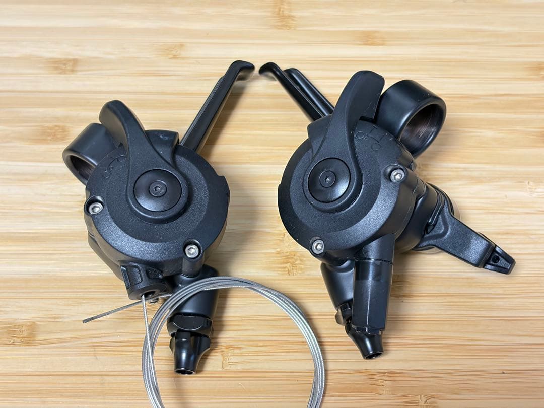 Brompton ブロンプトン 純正ブレーキレバー + シフター ブラック