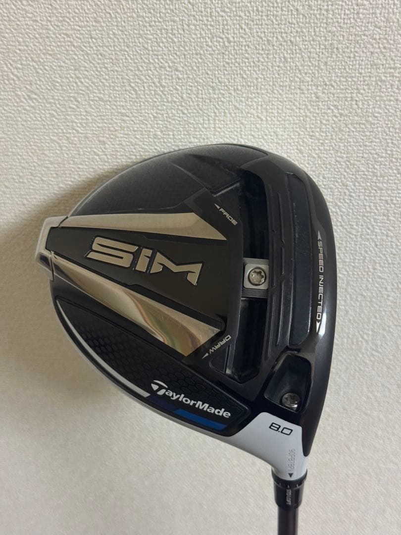 【希少美品】TaylorMade SIM ドライバー 8°