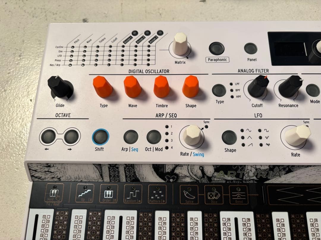 ARTURIA MICRO FREAK シンセサイザー｜アダプター付｜レア