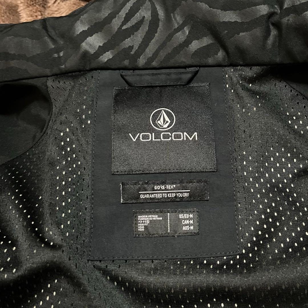 VOLCOM LEDA GORE-TEX JACKET/ボードウェア黒背面ロゴ