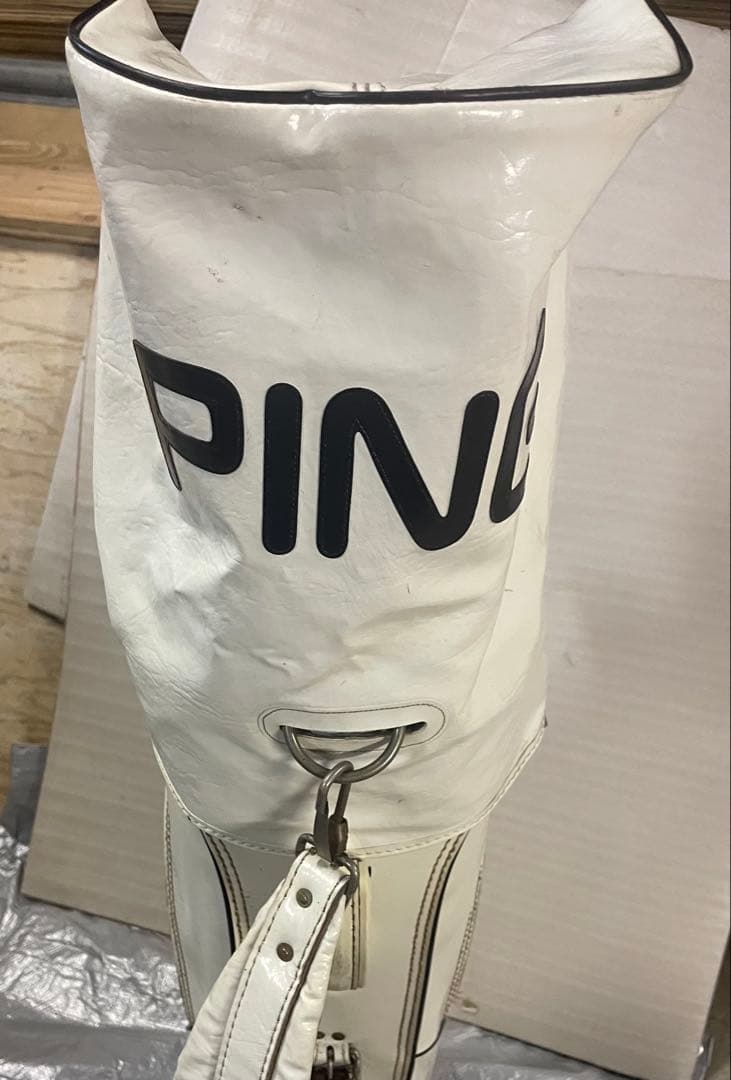 クラシック PING ピン 合皮 キャディバッグ