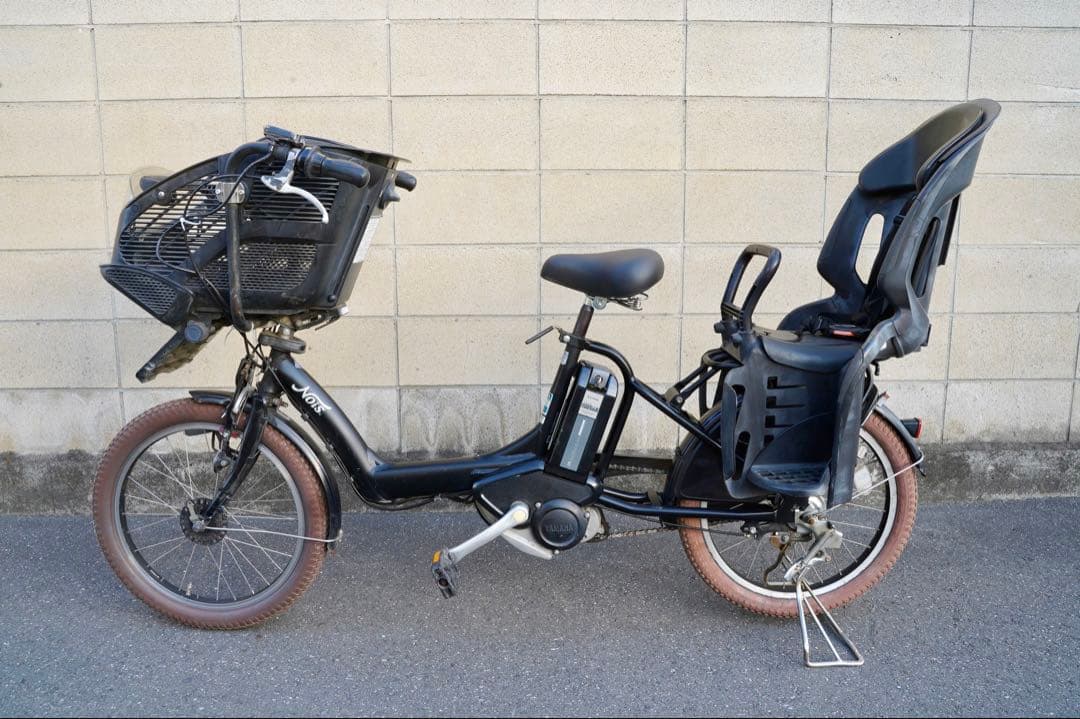 電動自転車 ブリヂストン 20インチ 子供乗せ アシスト 中古 8011601
