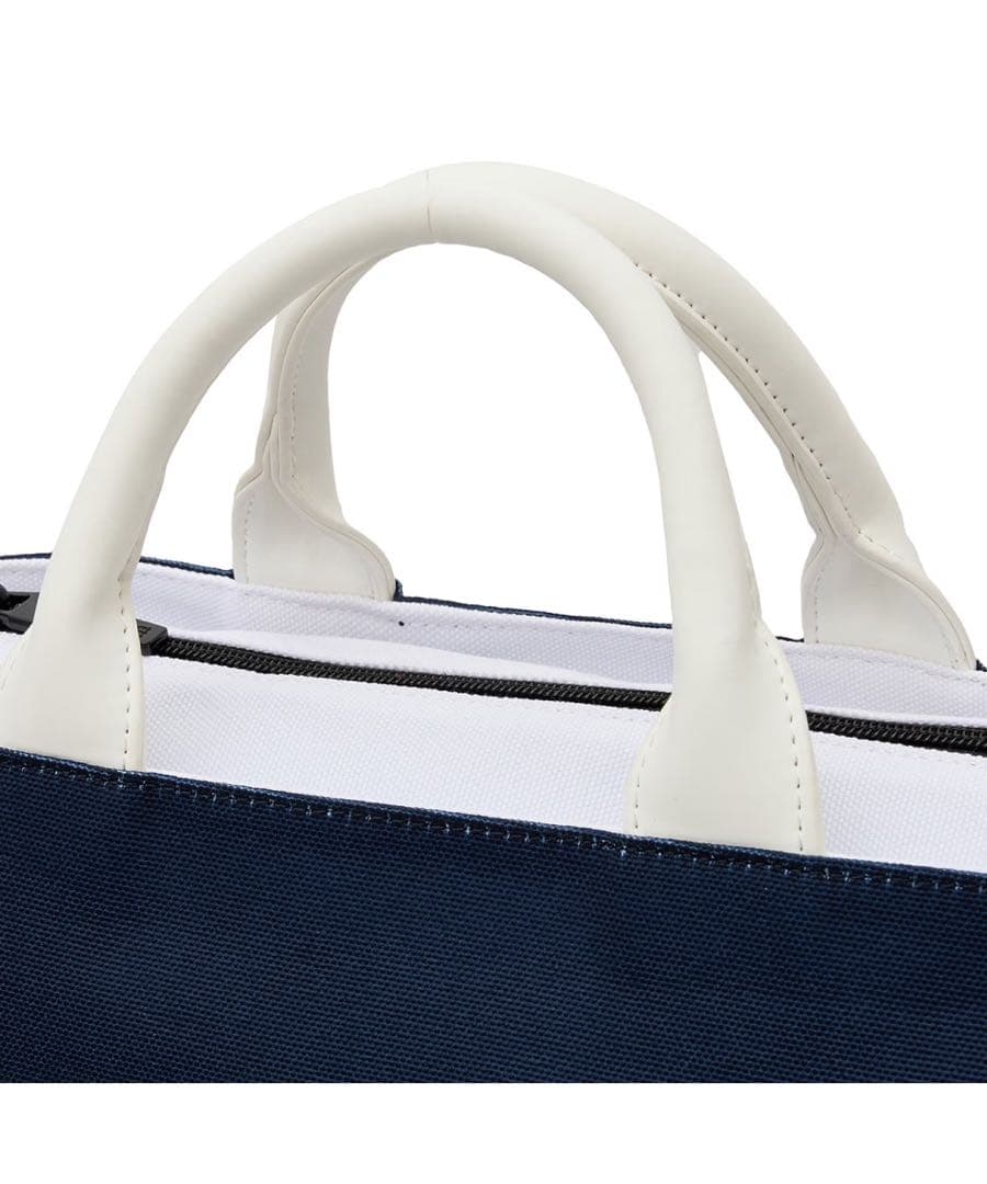 travisMathew ミニトートバッグ ネイビー/ホワイト