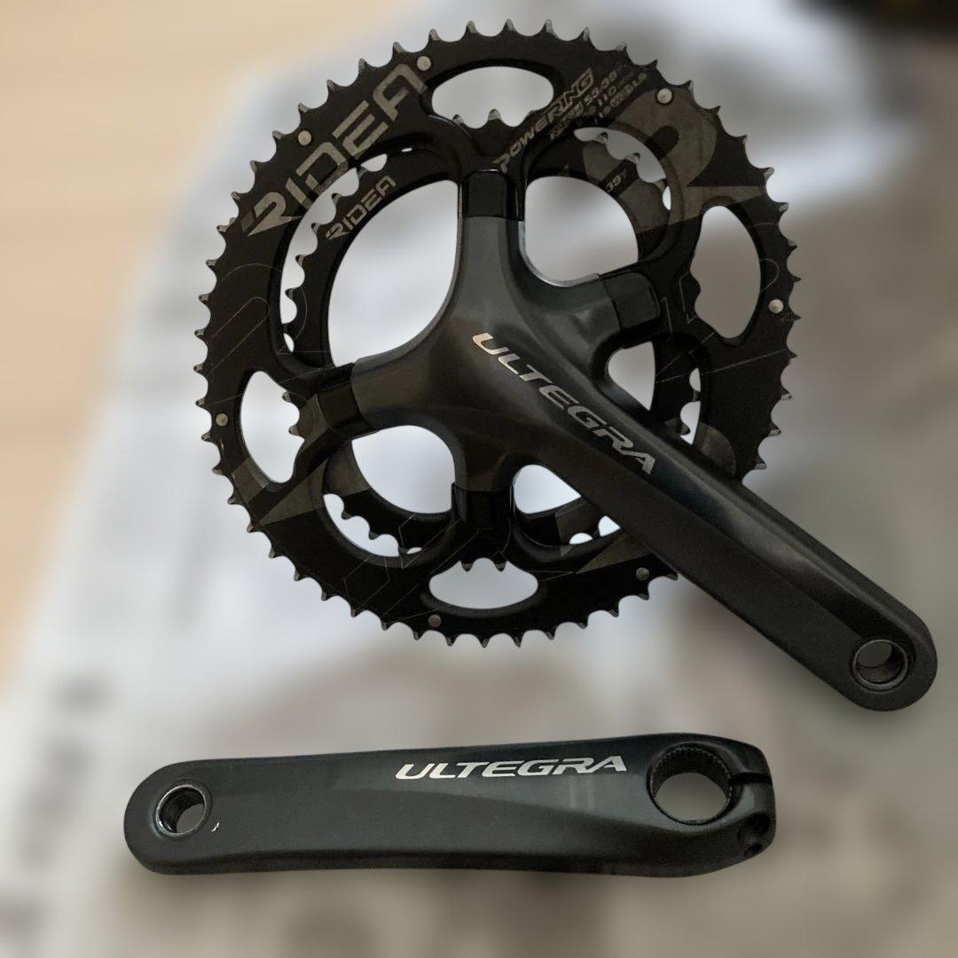 FC6800 ULTEGRA RIDEA 楕円クランクセット 53/39T
