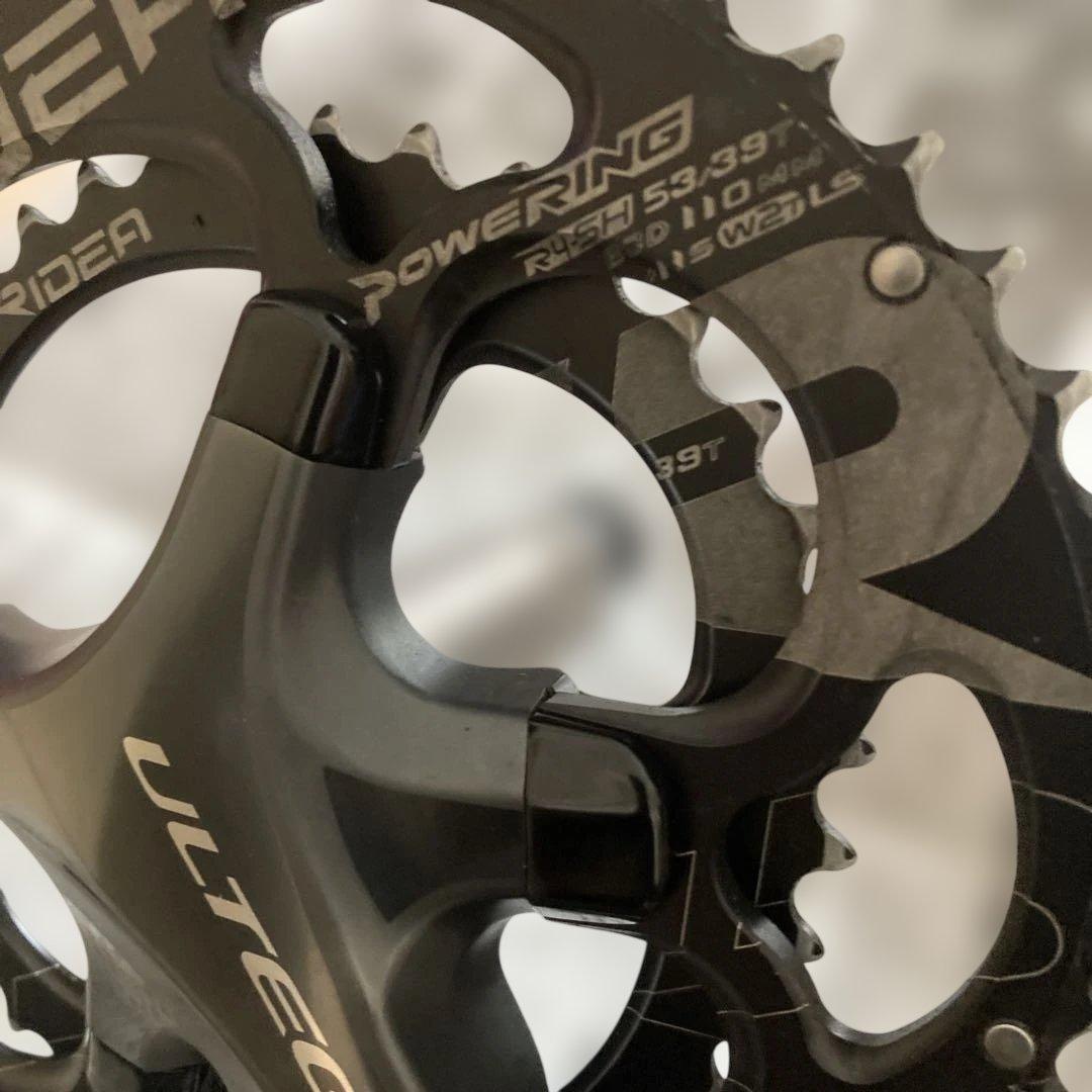 FC6800 ULTEGRA RIDEA 楕円クランクセット 53/39T