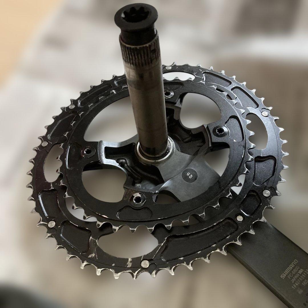 FC6800 ULTEGRA RIDEA 楕円クランクセット 53/39T