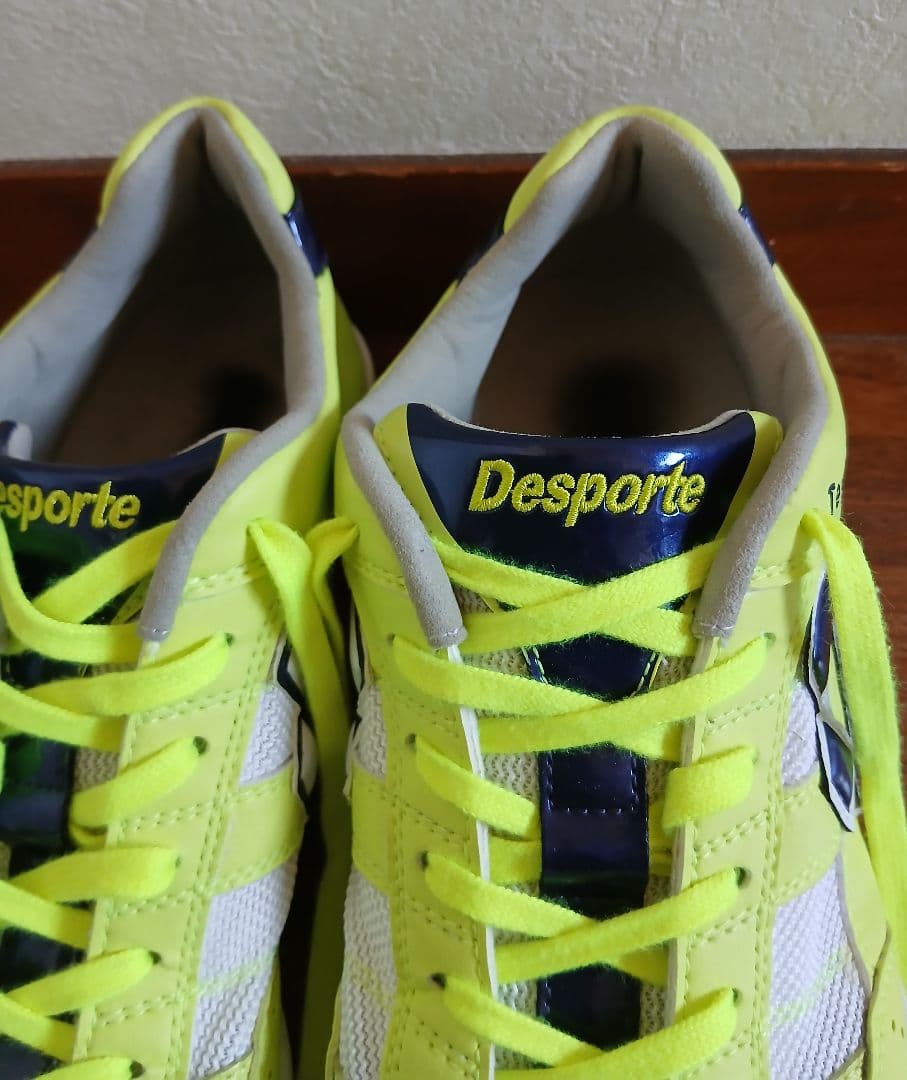 メ*4様 Desporte フットサル シューズ イエロー テッサ LIGHT