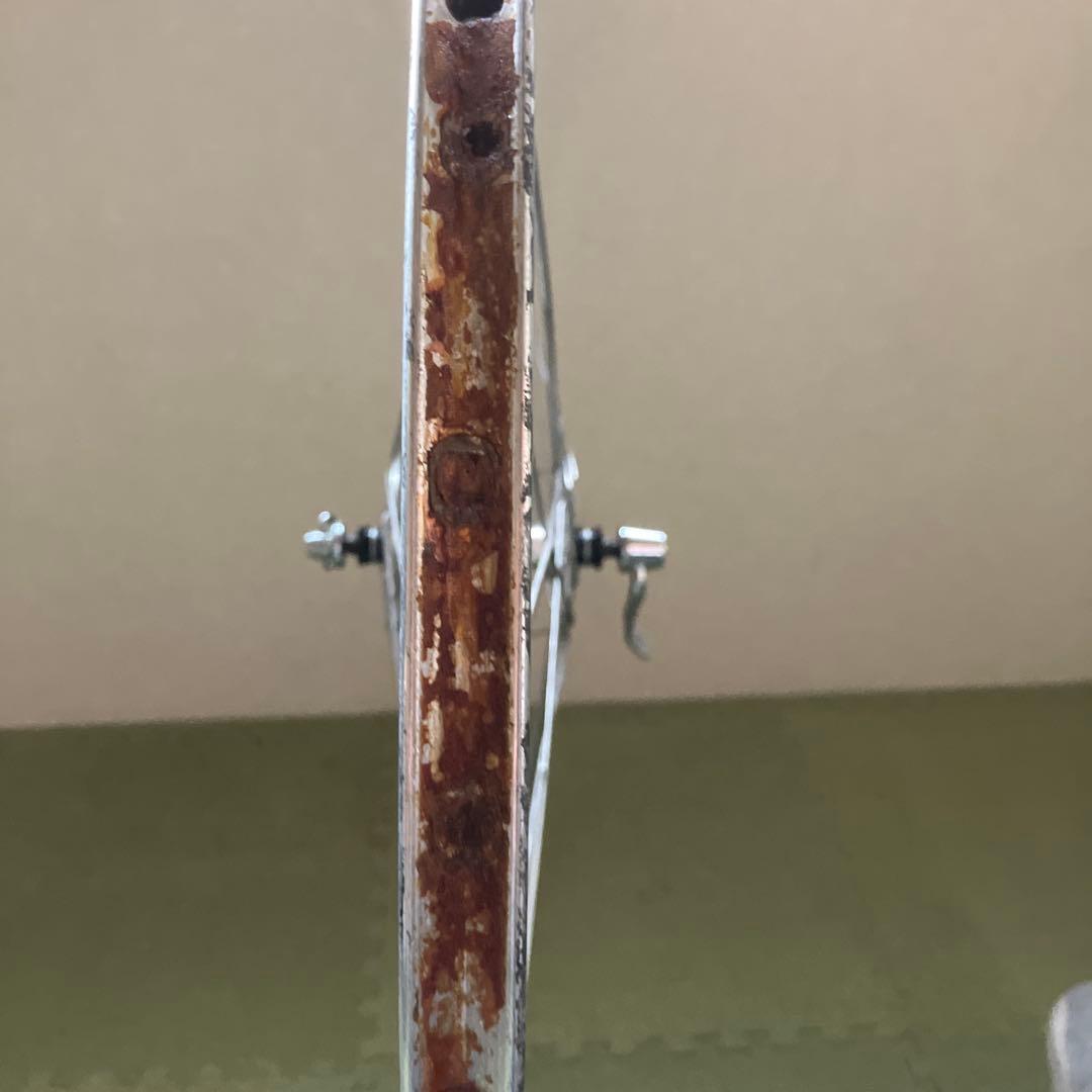 競輪ピスト練習用車輪(前輪)