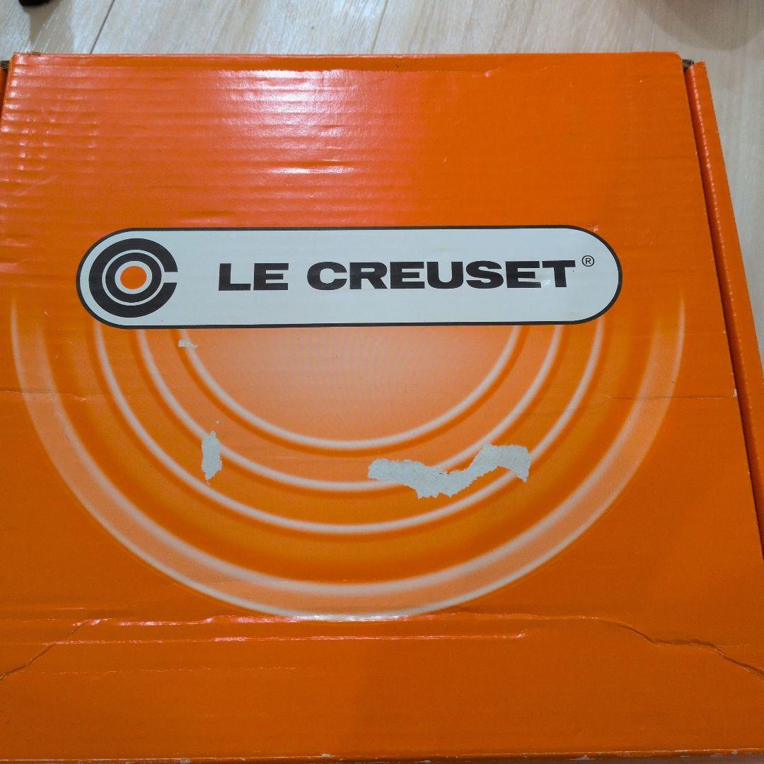 LE CREUSET 鋳鉄製グリルパン オレンジ 26