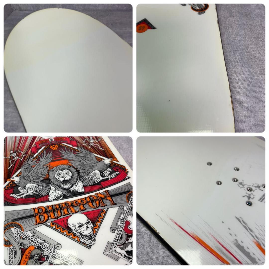 バートン WHITE COLLECTION 157cm スノーボード 3点セット
