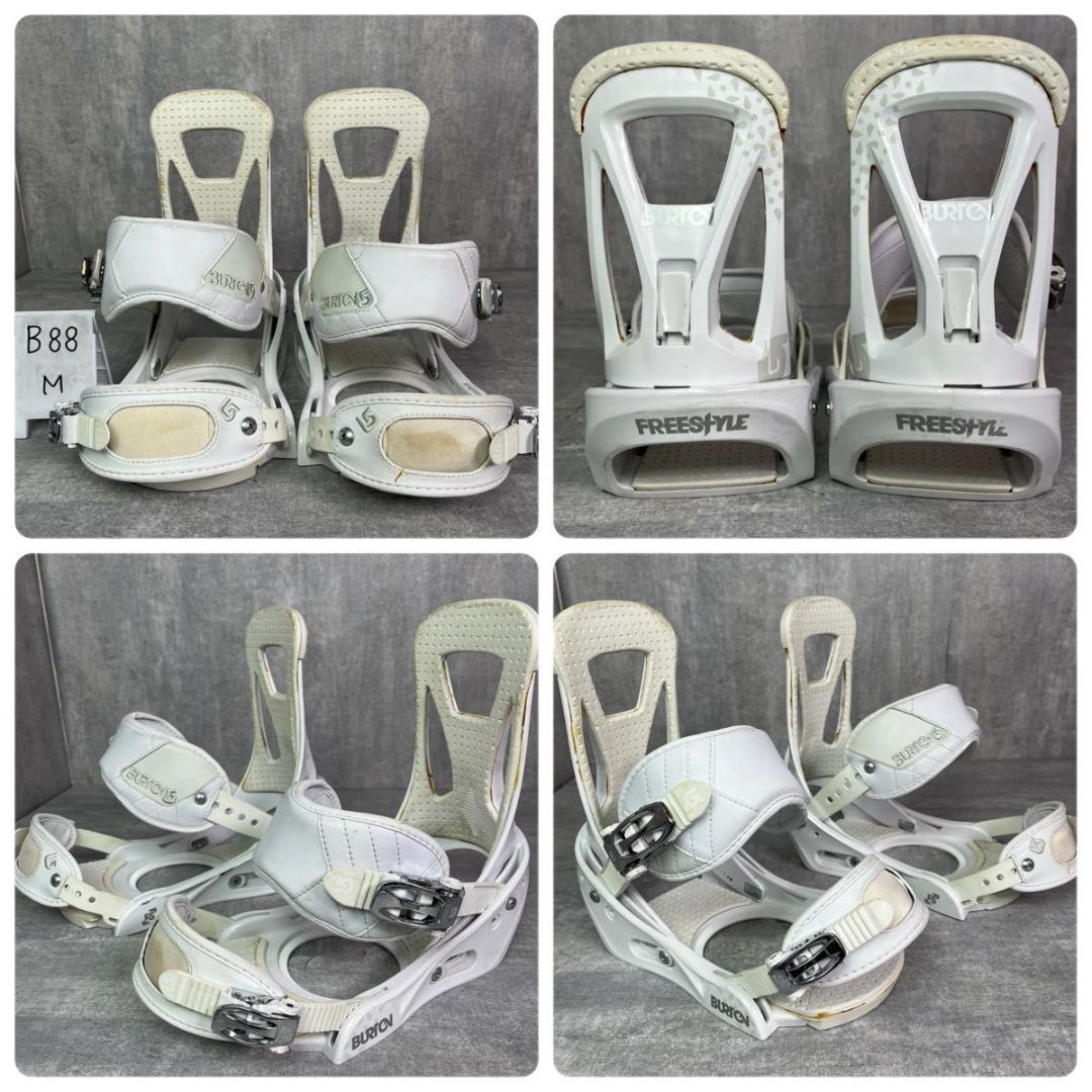 バートン WHITE COLLECTION 157cm スノーボード 3点セット