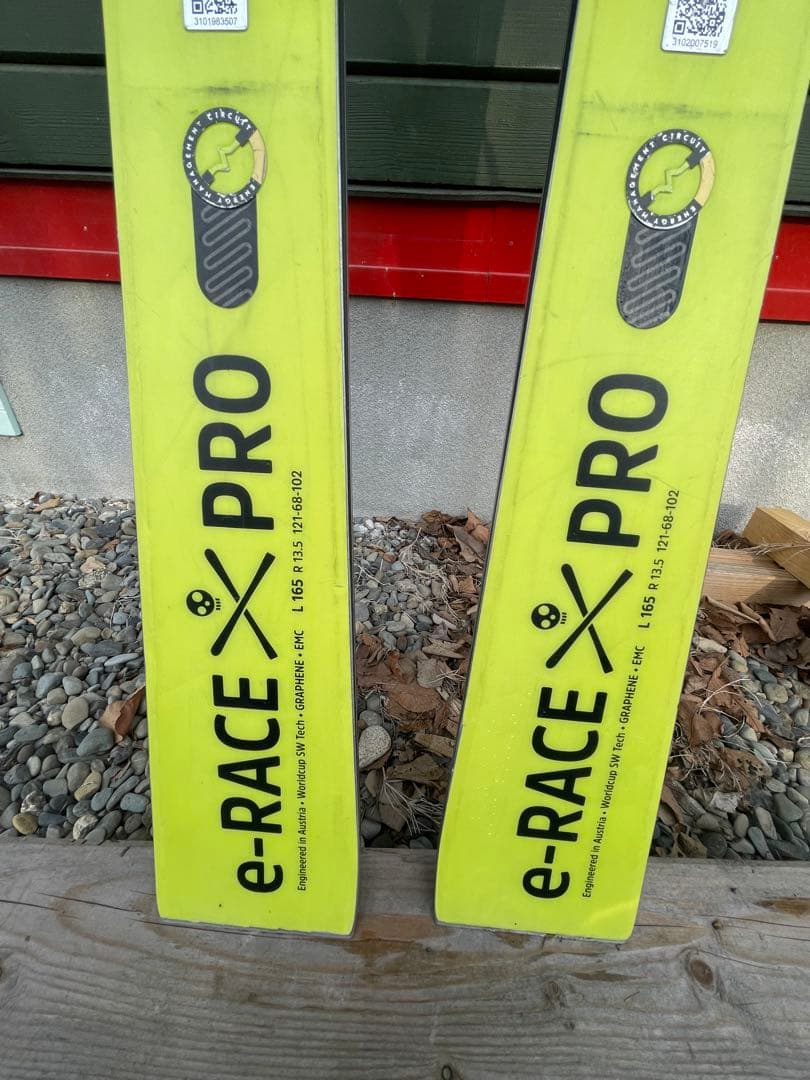 HEAD e-RACE PRO スキー板 ビンディング付