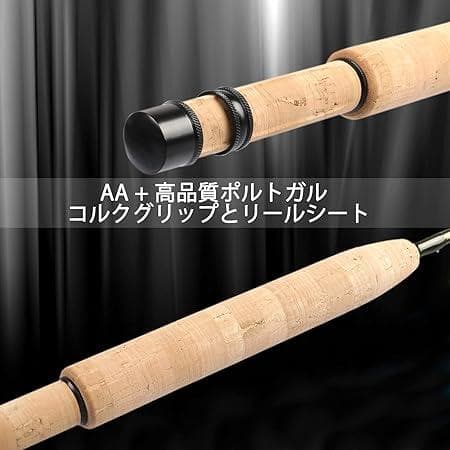 フライロッド　8ft　#4　6ps　パックロッド