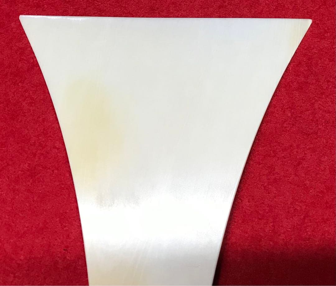 三味線撥124天然素材マンモス/三味線/弦楽器/バチ