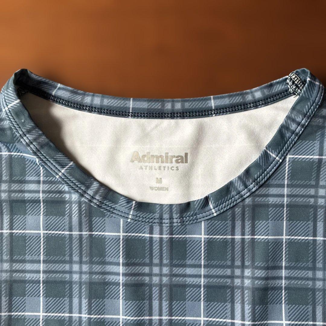 Admiral チェック柄テニスウェア Mサイズ