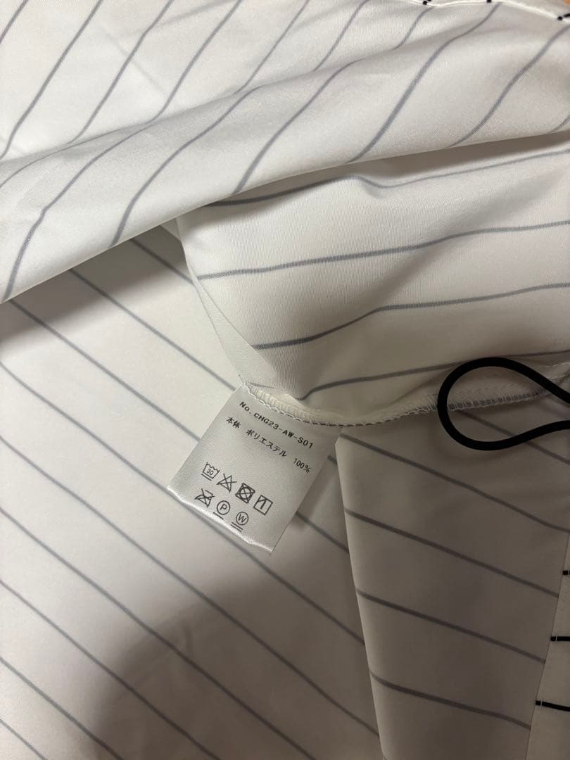 メンズウェア #NAGG BB SHIRTS JKT WHITE