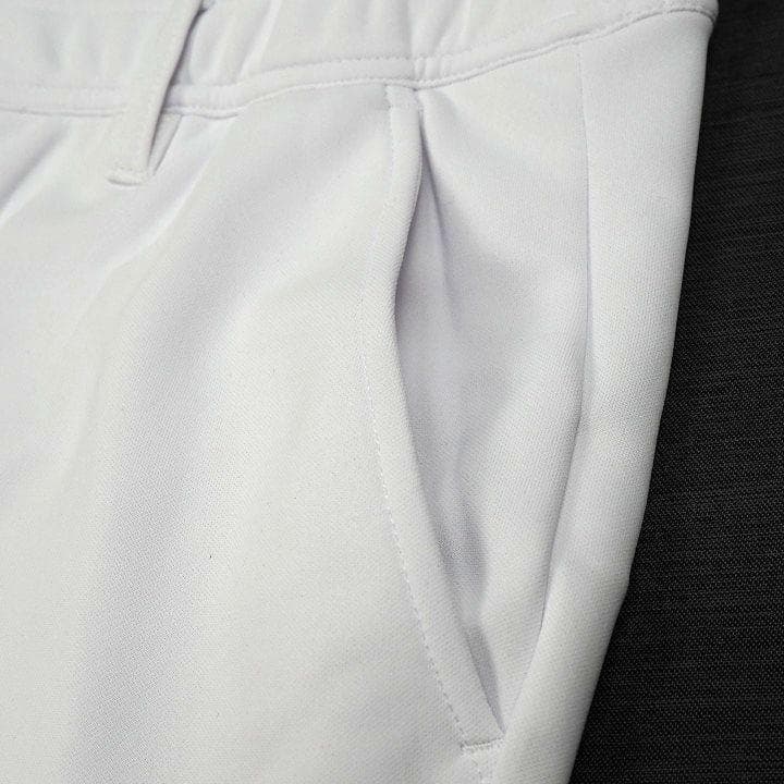 新品 ピン ゴルフ コンパクト ニット ストレッチ パンツ テーパード L