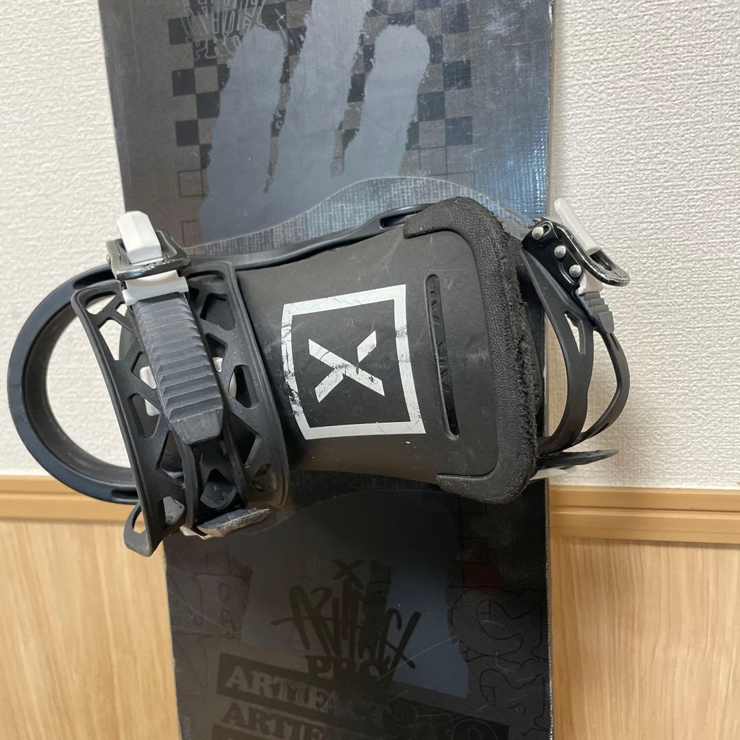 スノーボードROMRSDS ArtifactProビンディングFIXNation