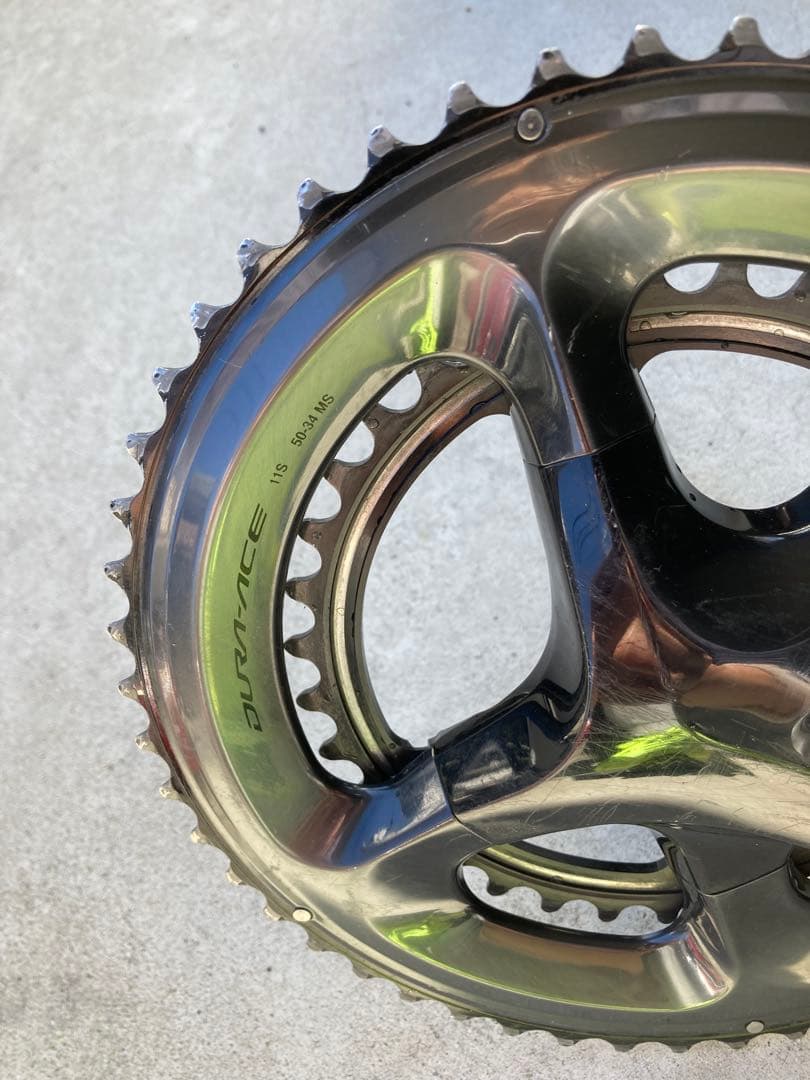 シマノDURA-ACE FC-R9100 11S 50/34T クランク