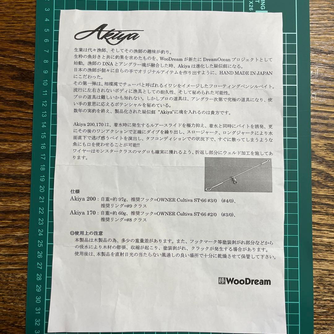 Akiya170 WooDream アキヤ170【ウッドリーム】