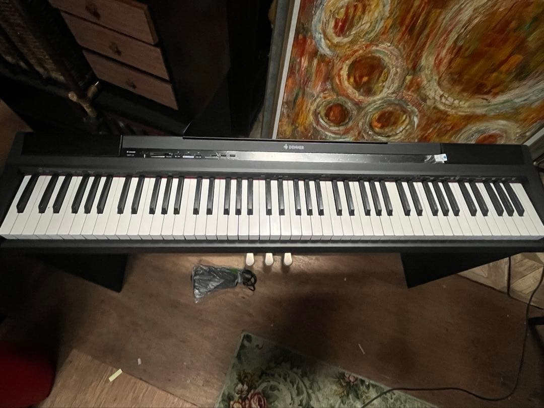 美品 電子ピアノ Donner dep-10 88鍵盤
