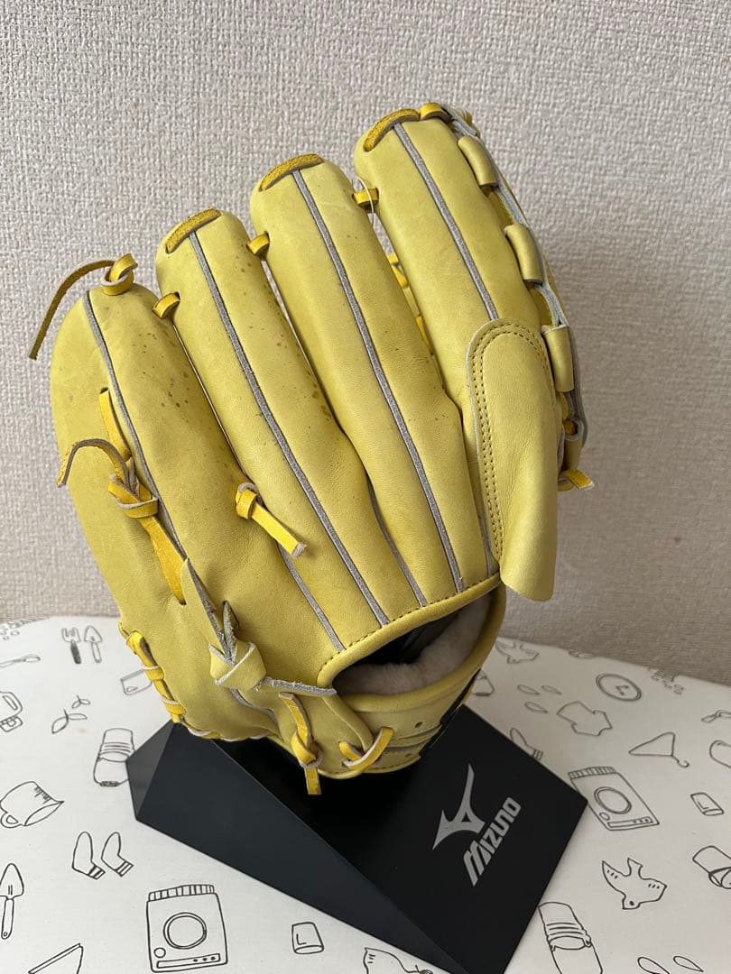 ミズノプロ　オーダー　軟式　投手用　耕作刻印