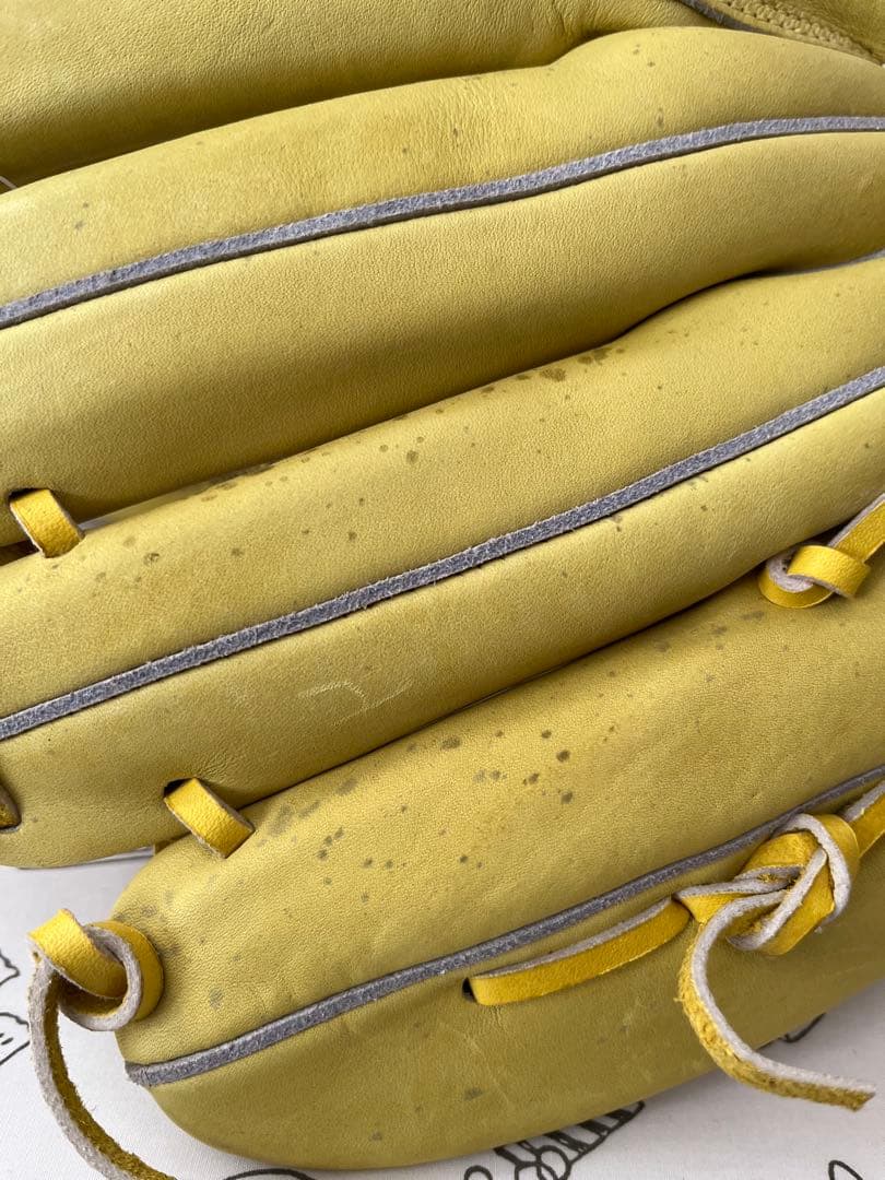 ミズノプロ　オーダー　軟式　投手用　耕作刻印