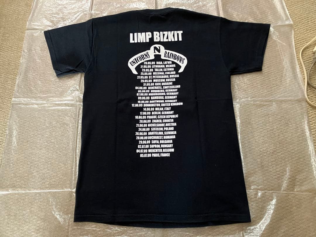 LIMP BIZKIT 2009 ワールドツアー Tシャツ ガンズ クロスロゴ