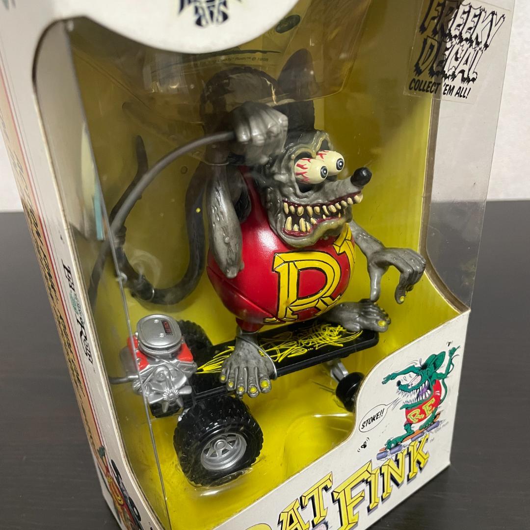 【希少】ラットフィンク フィギュア スケボー Rat Fink 箱付 4体セット