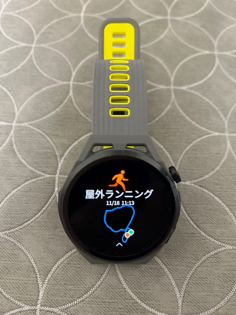 HUAWEI WATCH GT Runner グレー/イエロー