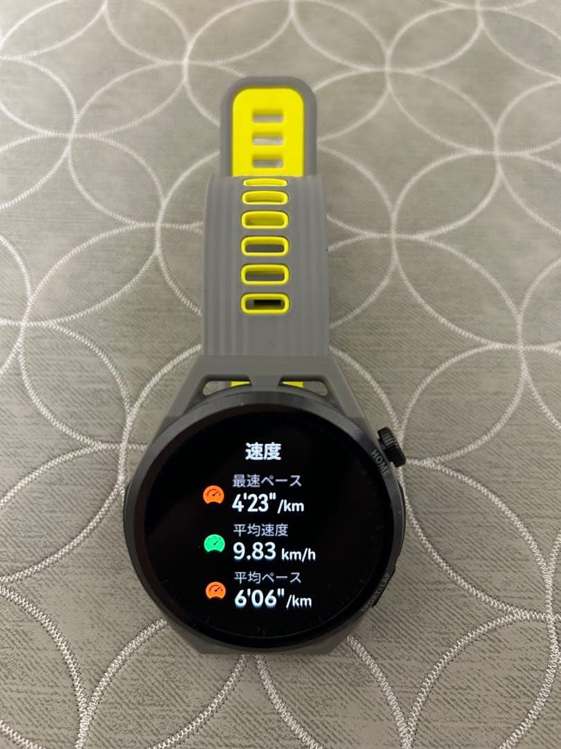 HUAWEI WATCH GT Runner グレー/イエロー