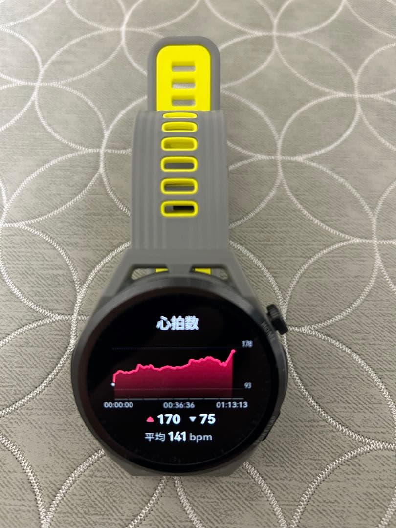 HUAWEI WATCH GT Runner グレー/イエロー