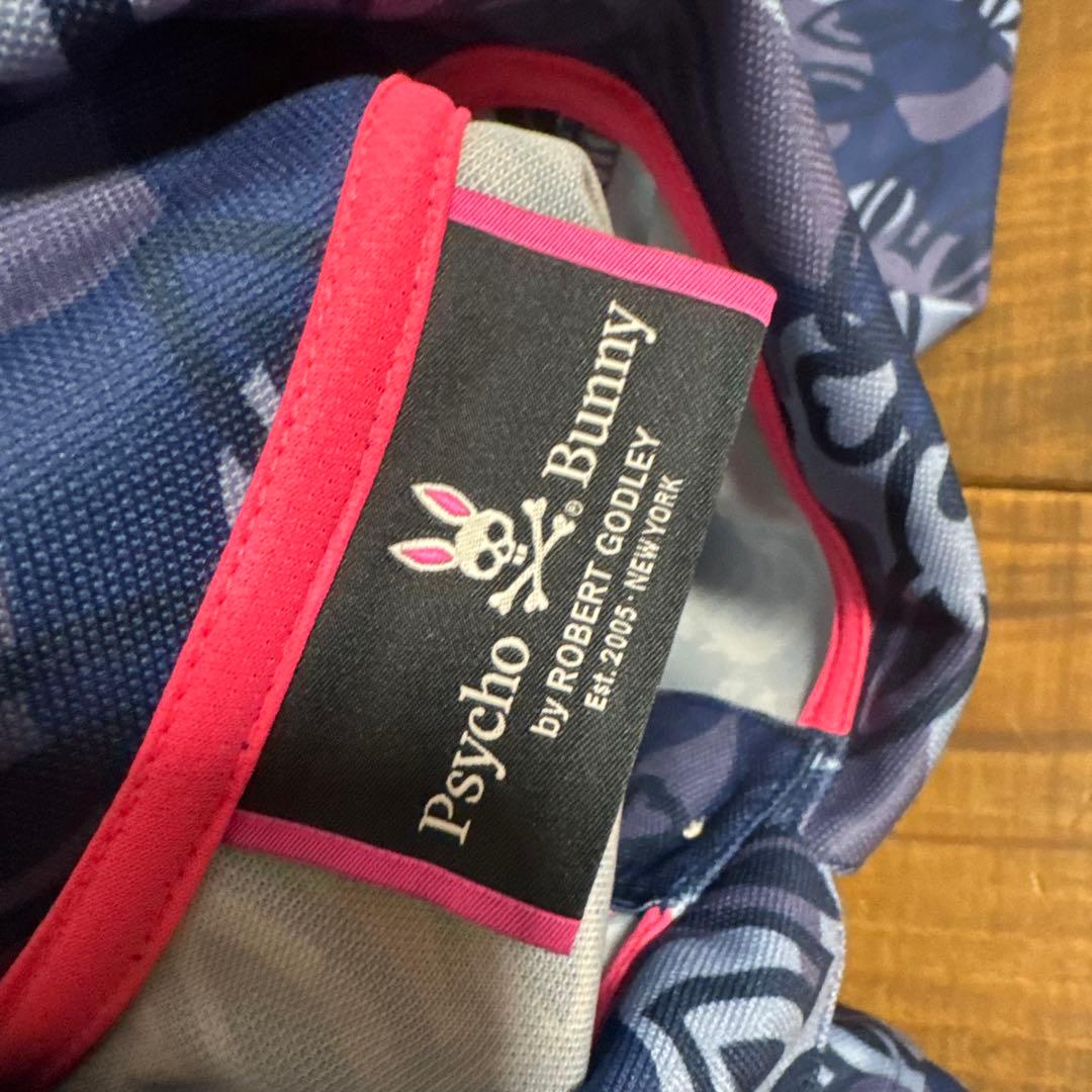 美品　サイコバニー　ポロシャツ　Lサイズ　総柄