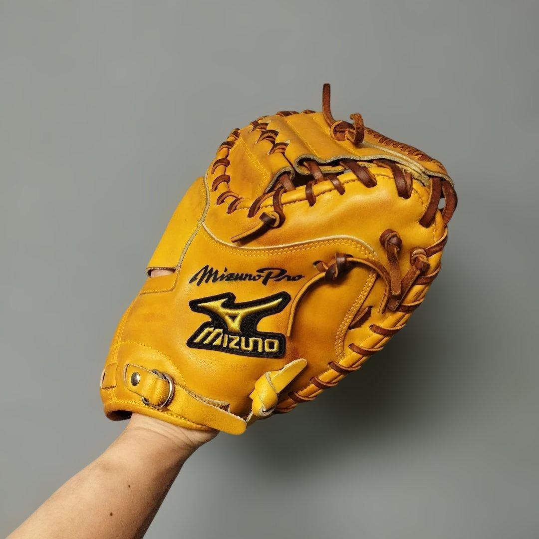 1330 ミズノプロ 型抜群 極美品 硬式 キャッチャーミット