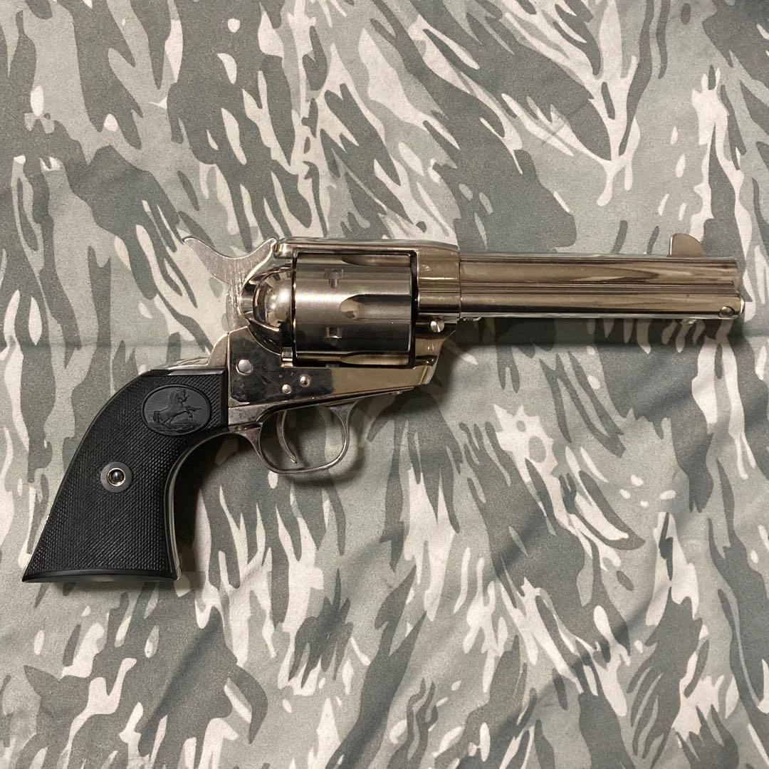 タナカワークス COLT SAA .45 4 3/4 Civilian ニッケル