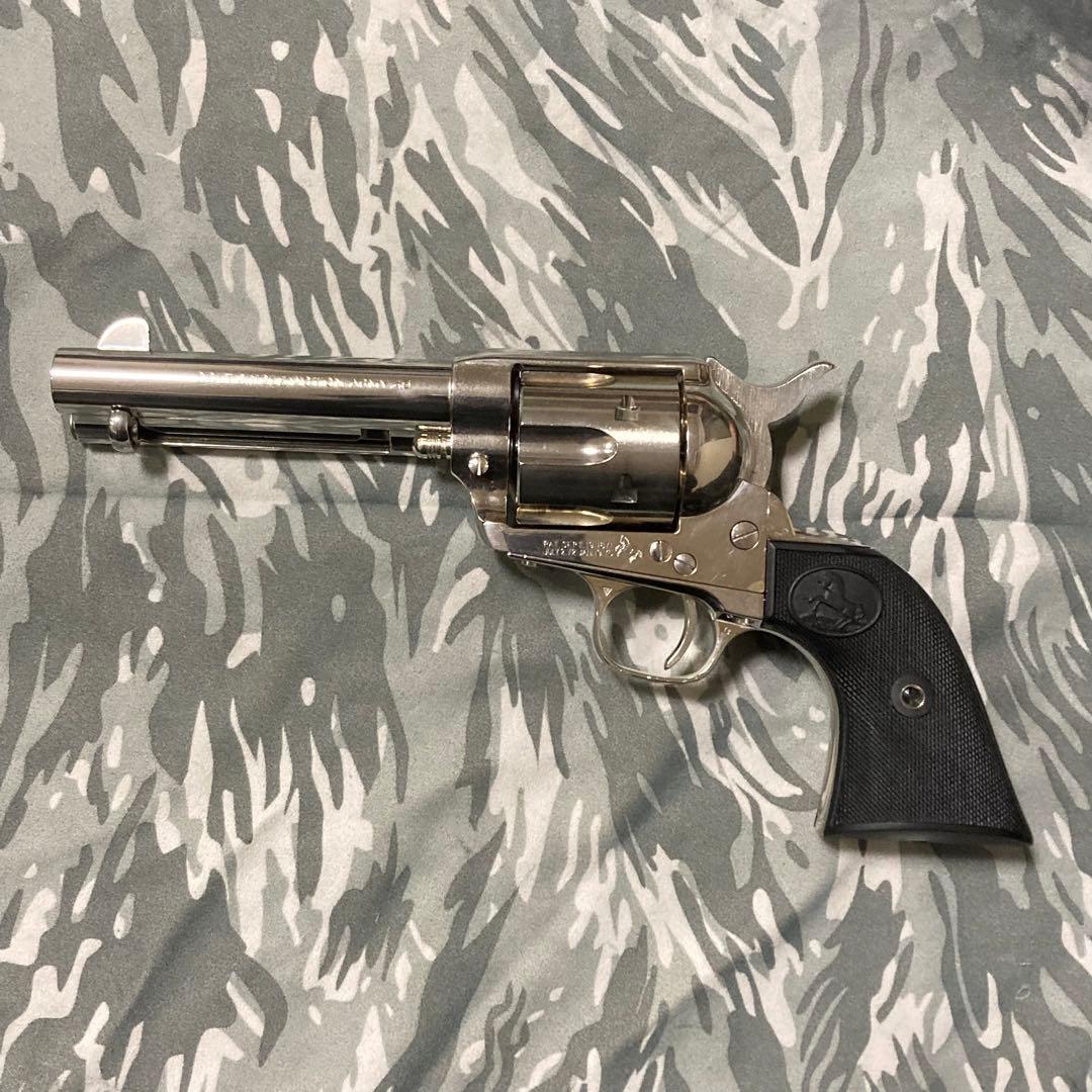 タナカワークス COLT SAA .45 4 3/4 Civilian ニッケル