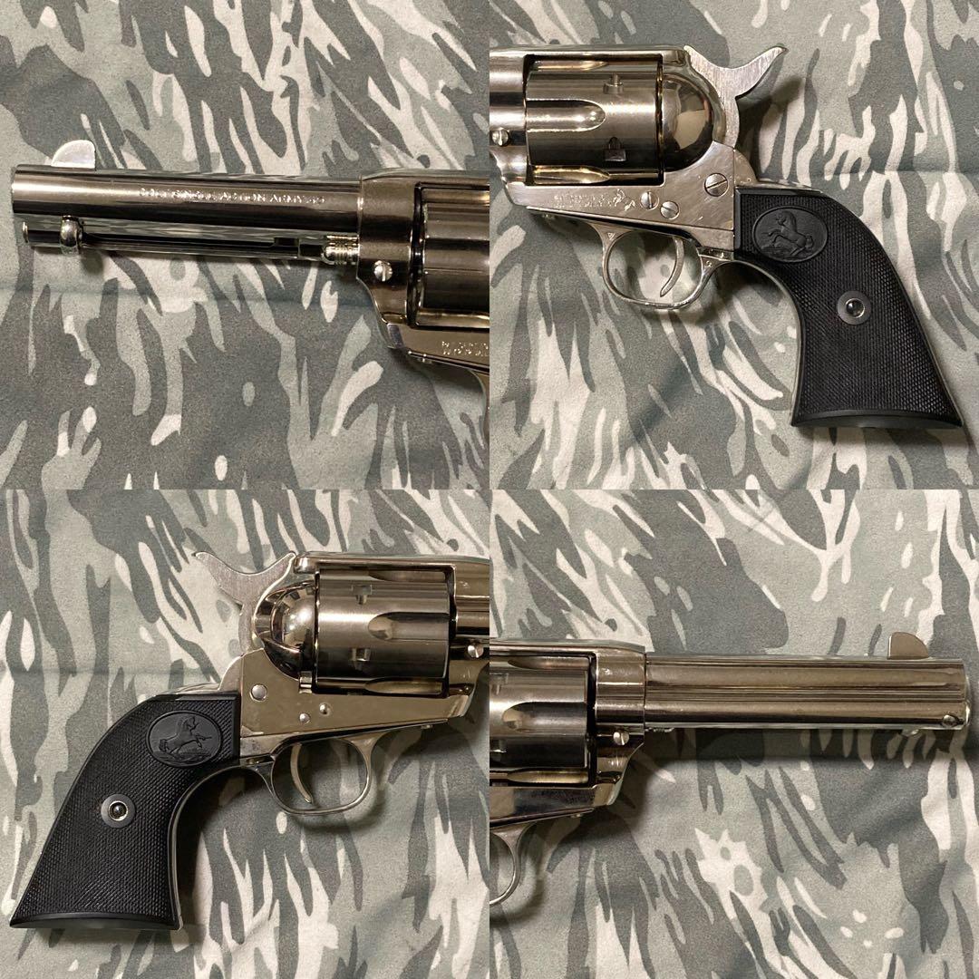 タナカワークス COLT SAA .45 4 3/4 Civilian ニッケル