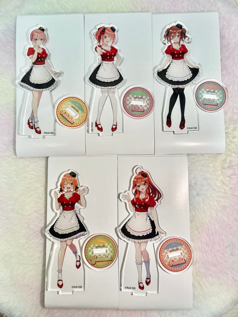 五等分の花嫁 アクリルスタンド コンプリートセット ピザハットコラボ