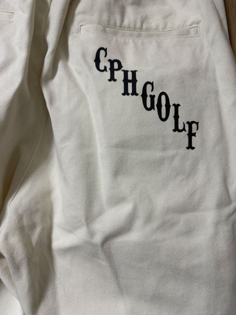 Cph/Golf ホワイトパンツ Lサイズ