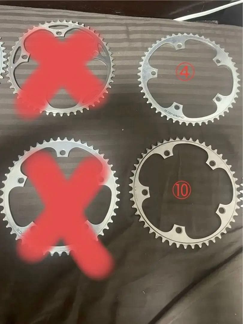 njs チェーンリングセット8枚（希少品有）