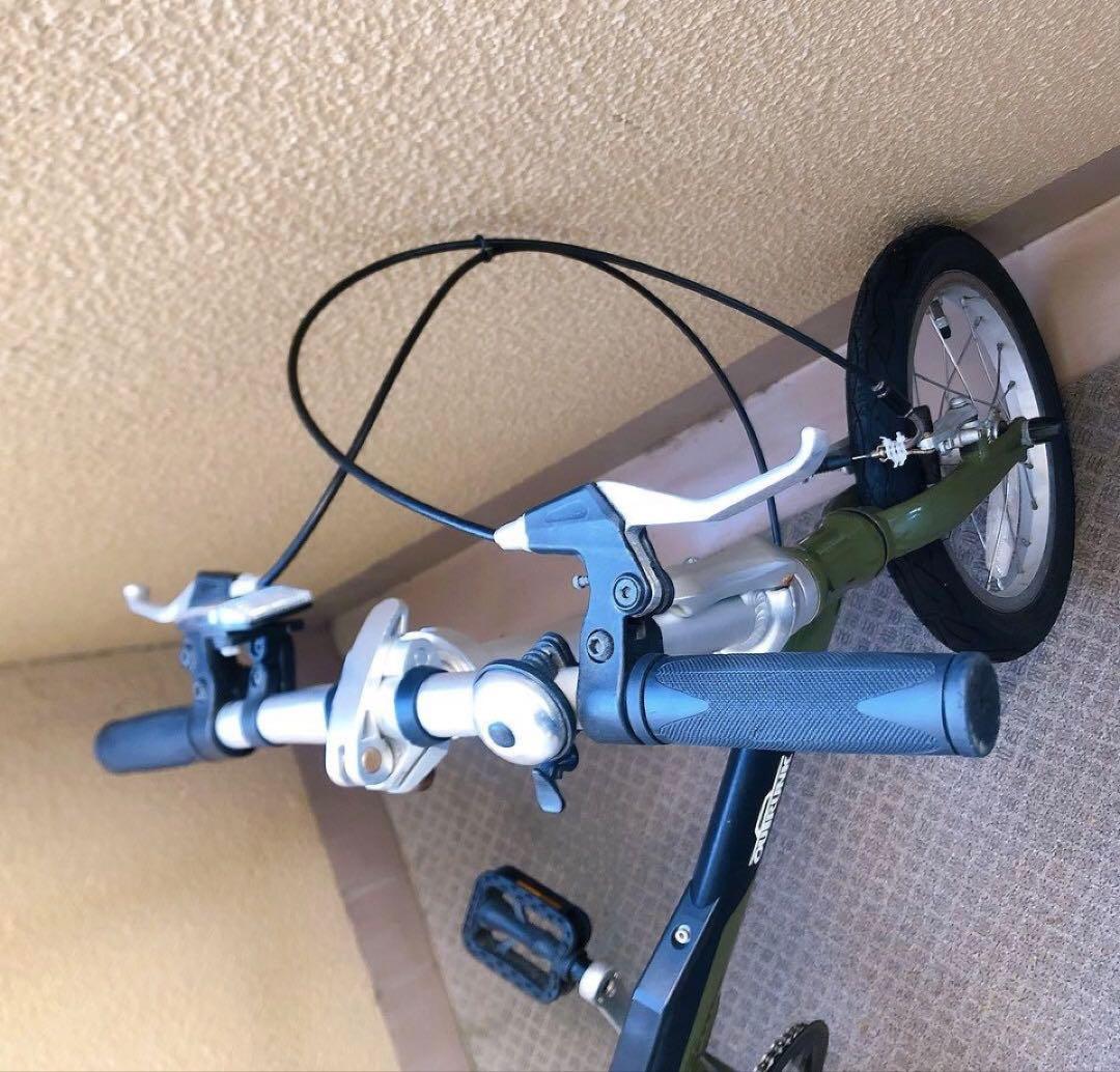 送料込み!修理できる方向き! アウトランク 折りたたみ自転車 携行バッグ付