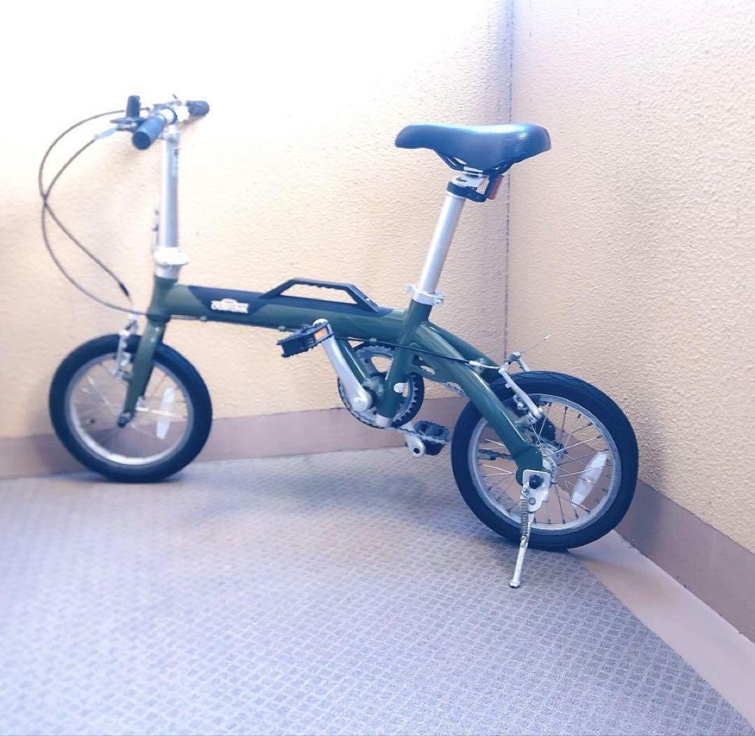 送料込み!修理できる方向き! アウトランク 折りたたみ自転車 携行バッグ付